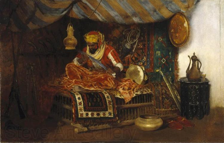 William Merritt Chase The Moorish Warrior Spain oil painting art